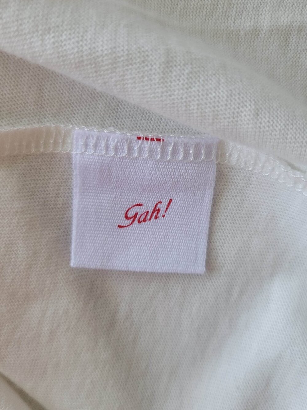 Lisa Says Gah Food Centric Graphic Boxy Cream Birthday T-Shirt S Quirky Coquette - Picture 4 of 5